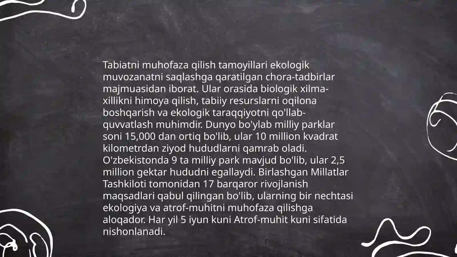 Ekologiya va tabiatni muhofaza qilish qonun va tamoyillar 4
