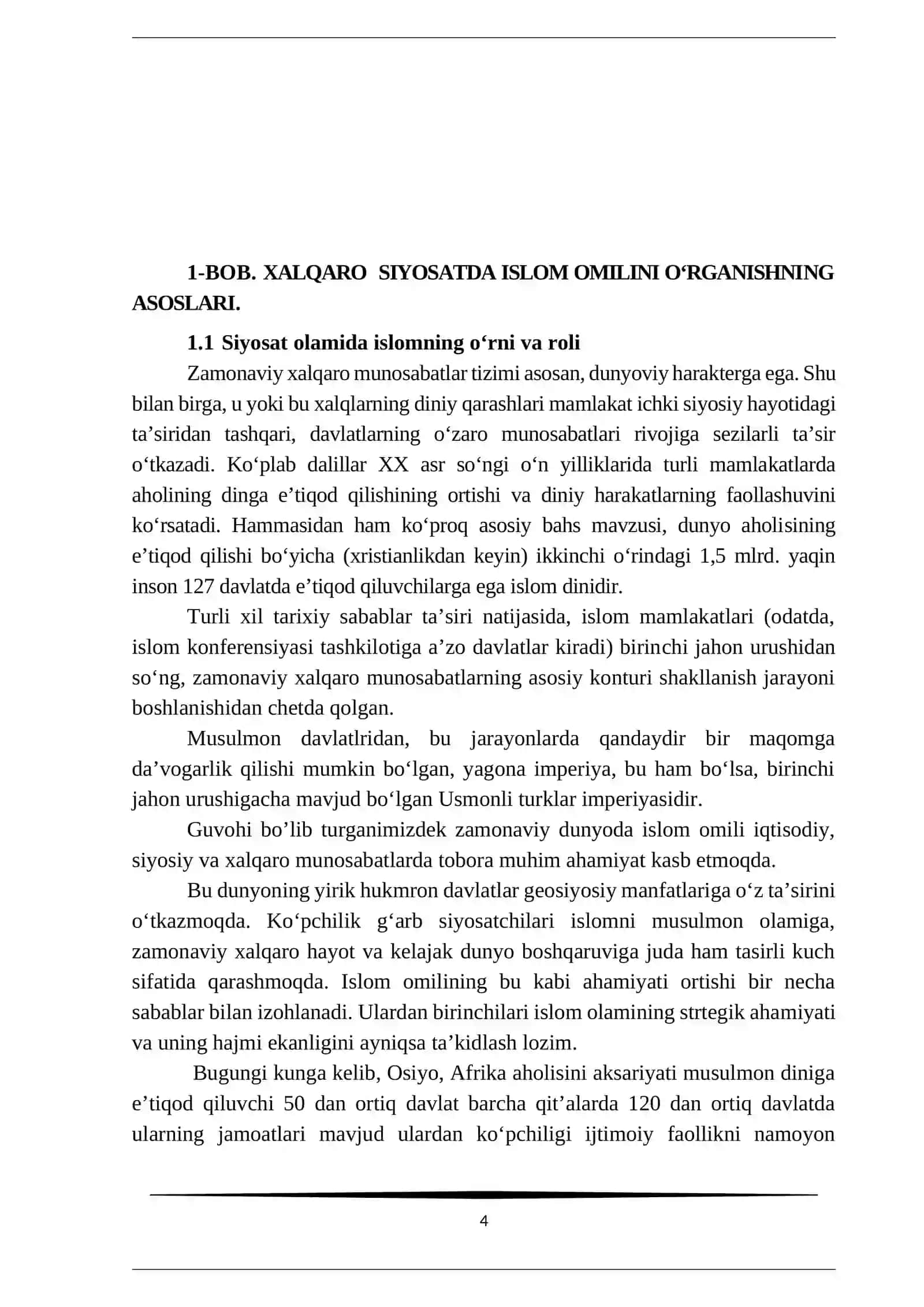 SIYOSIYLASHGAN ISLOMNING XALQARO SIYOSATDAGI ROLI 4
