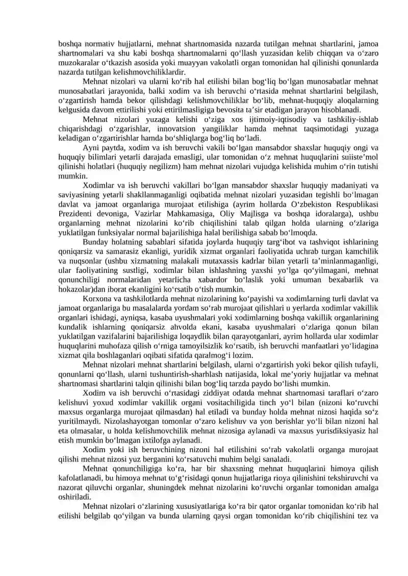 9-mavzu: Меhnat muhofazasi. Mehnat nizolari 4