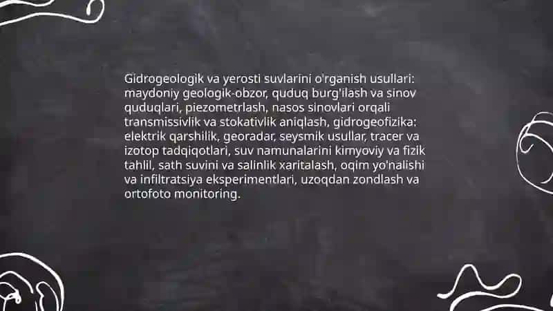 Geomorfologik va landshaft tadqiqot usullari 4