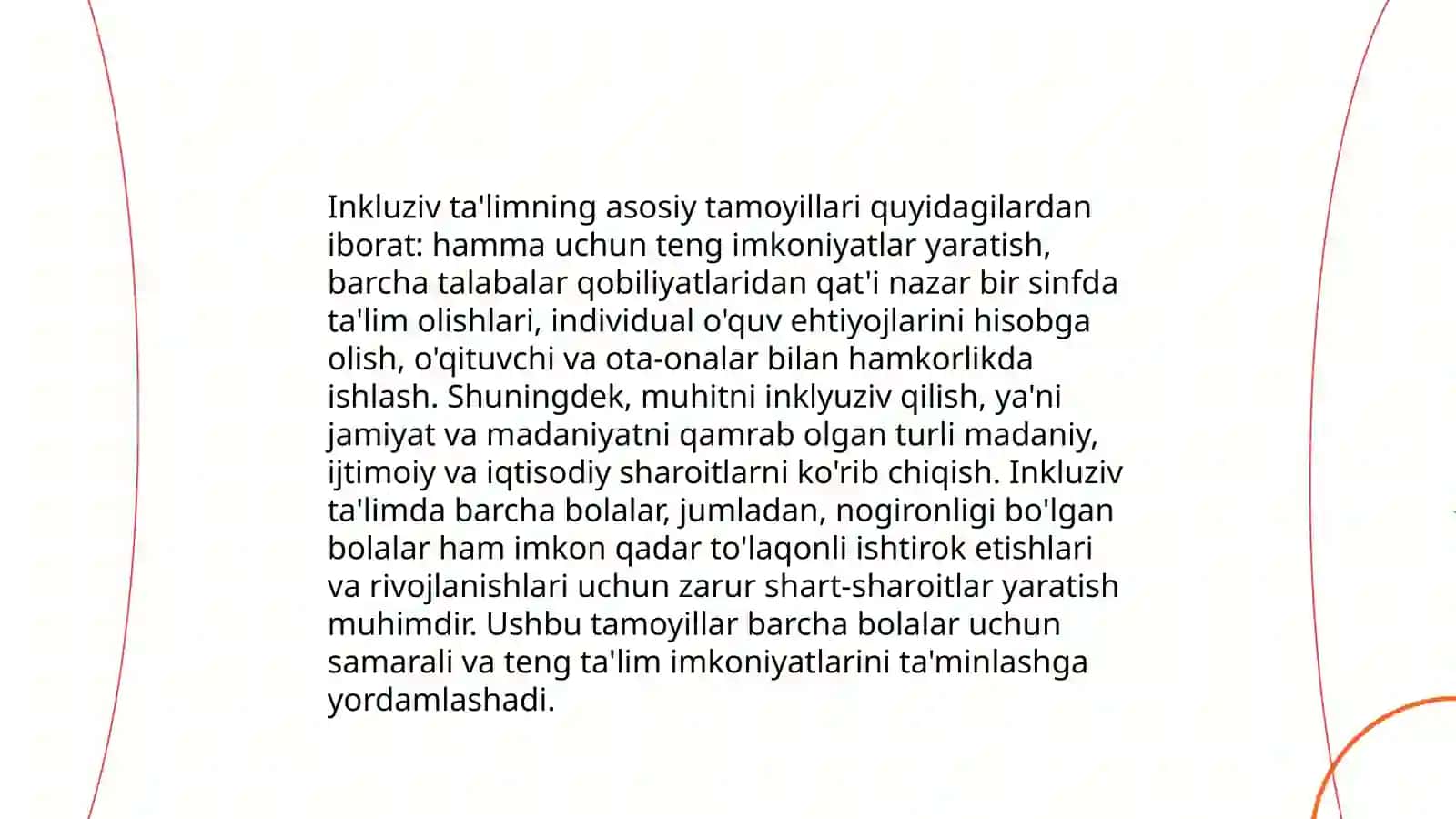 Inkluziv ta'lim - dunyoqarash va ta'limiy konsepsiya sifatida 4
