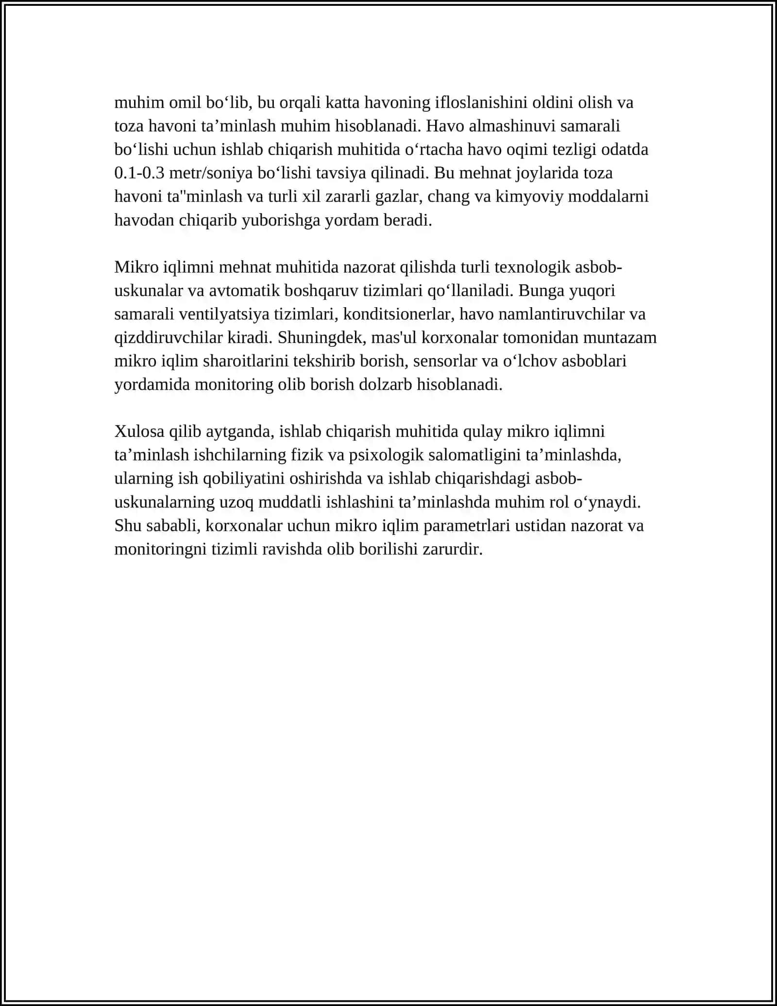 ISHLAB CHIQARISH MUHITNING MIKRO IQLIM SHAROITLARI 4