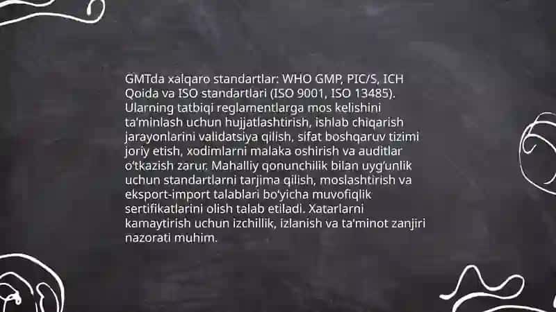 GMTda zarur me 'yoriy qonunlar va xujjatlar 4