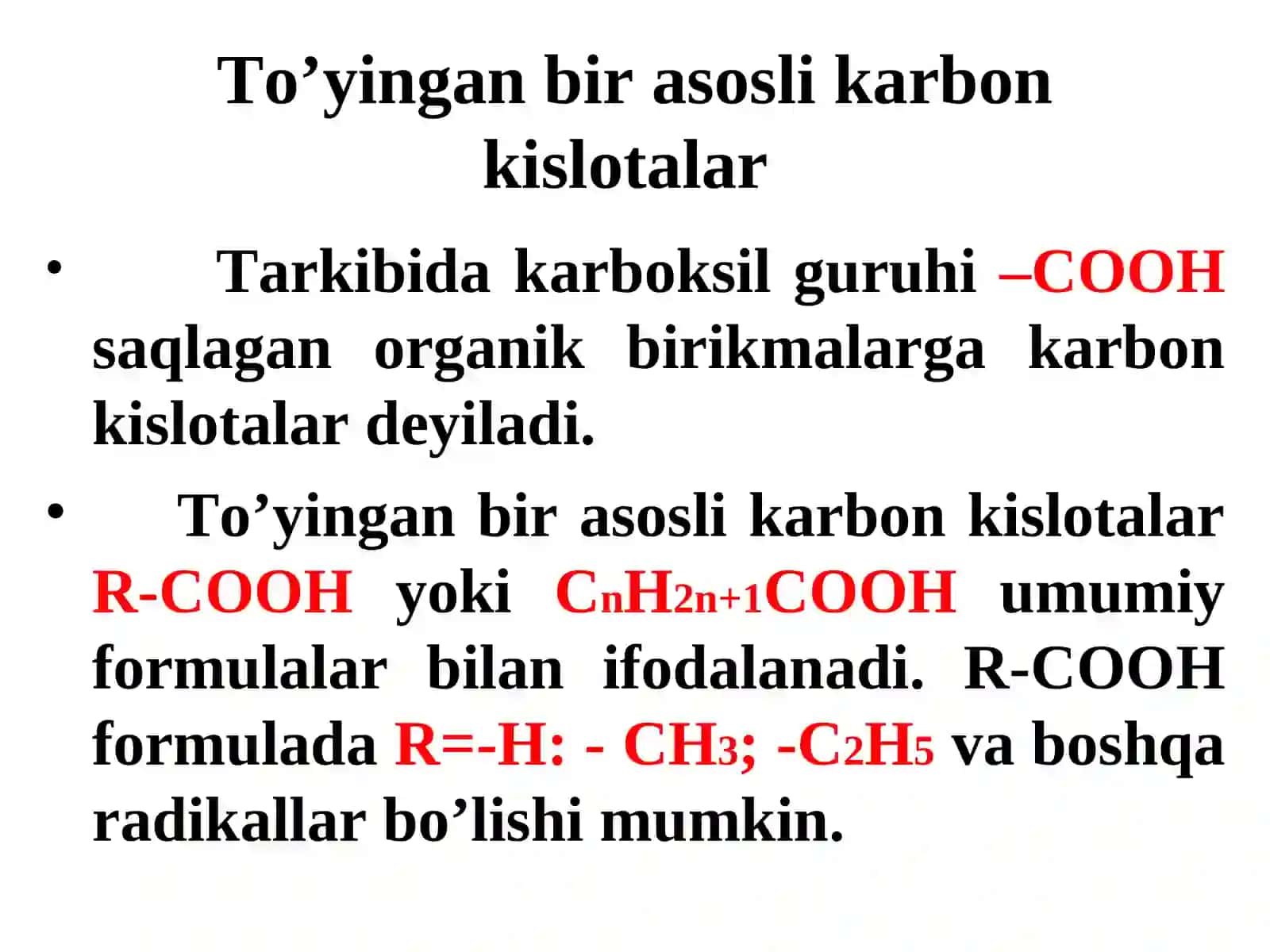 Monokarbon kislotalar 4