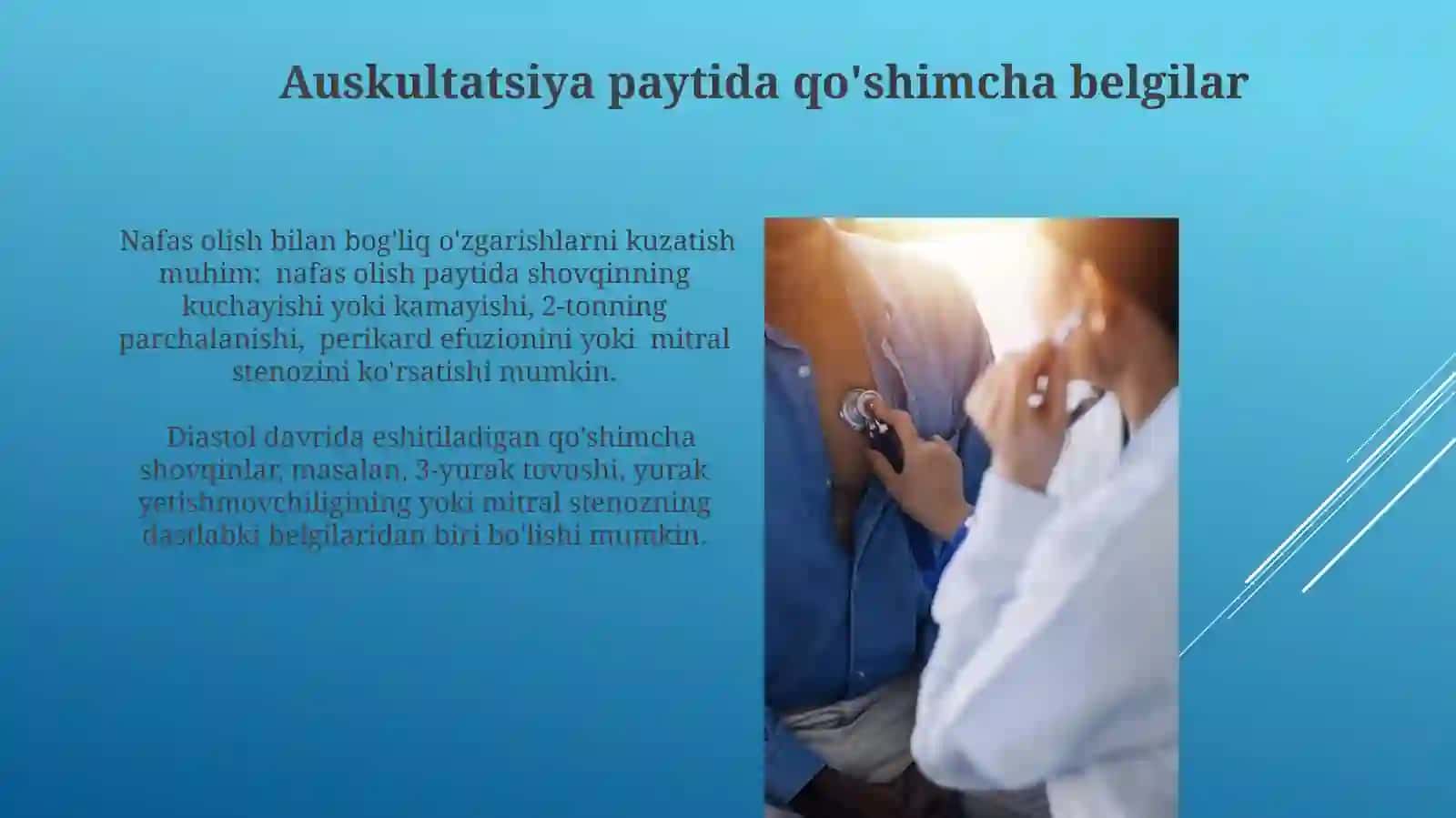 Auskultatsiya Qoidalari 4