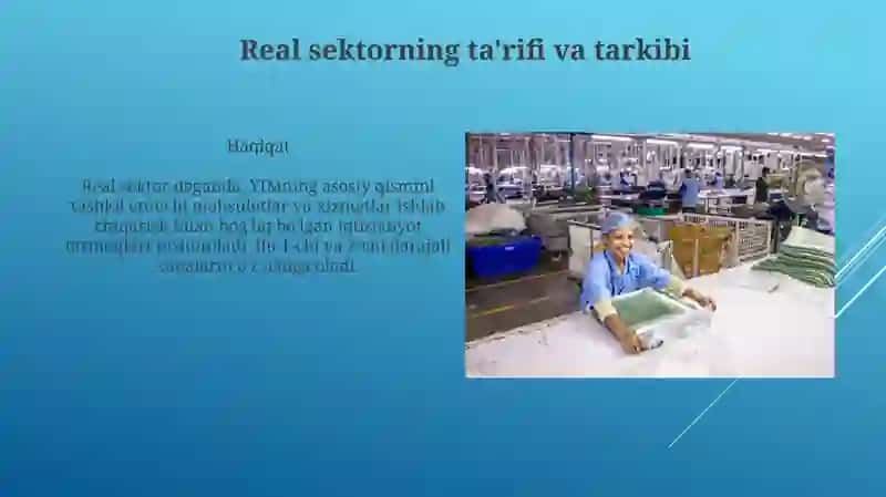 Iqtisodiyotning real seltorini rivojlantirilishining iqtisodiy xavfsizlikni ta’minlashdagi ahamiyati 4