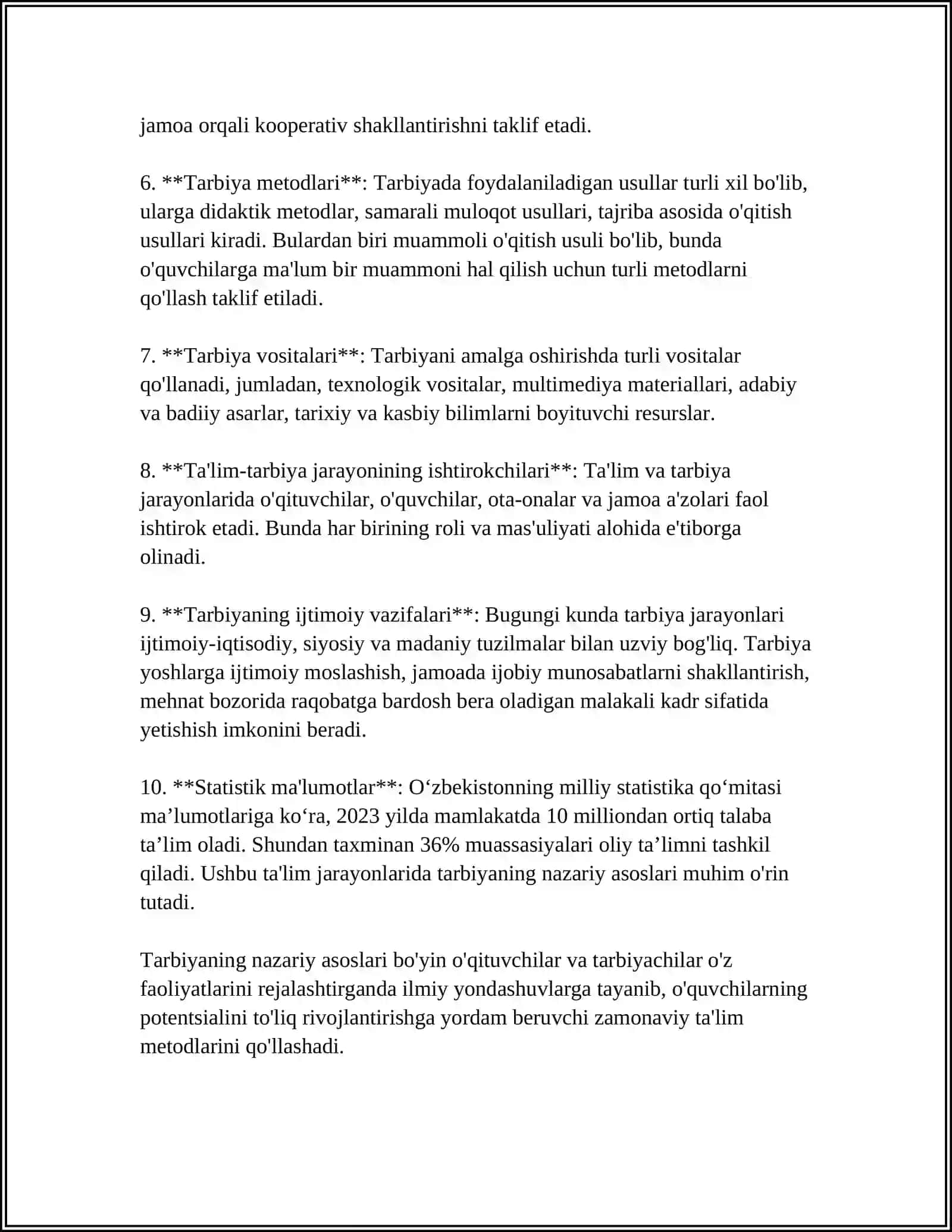 TARBIYANING UMUMIY METODLARI 4