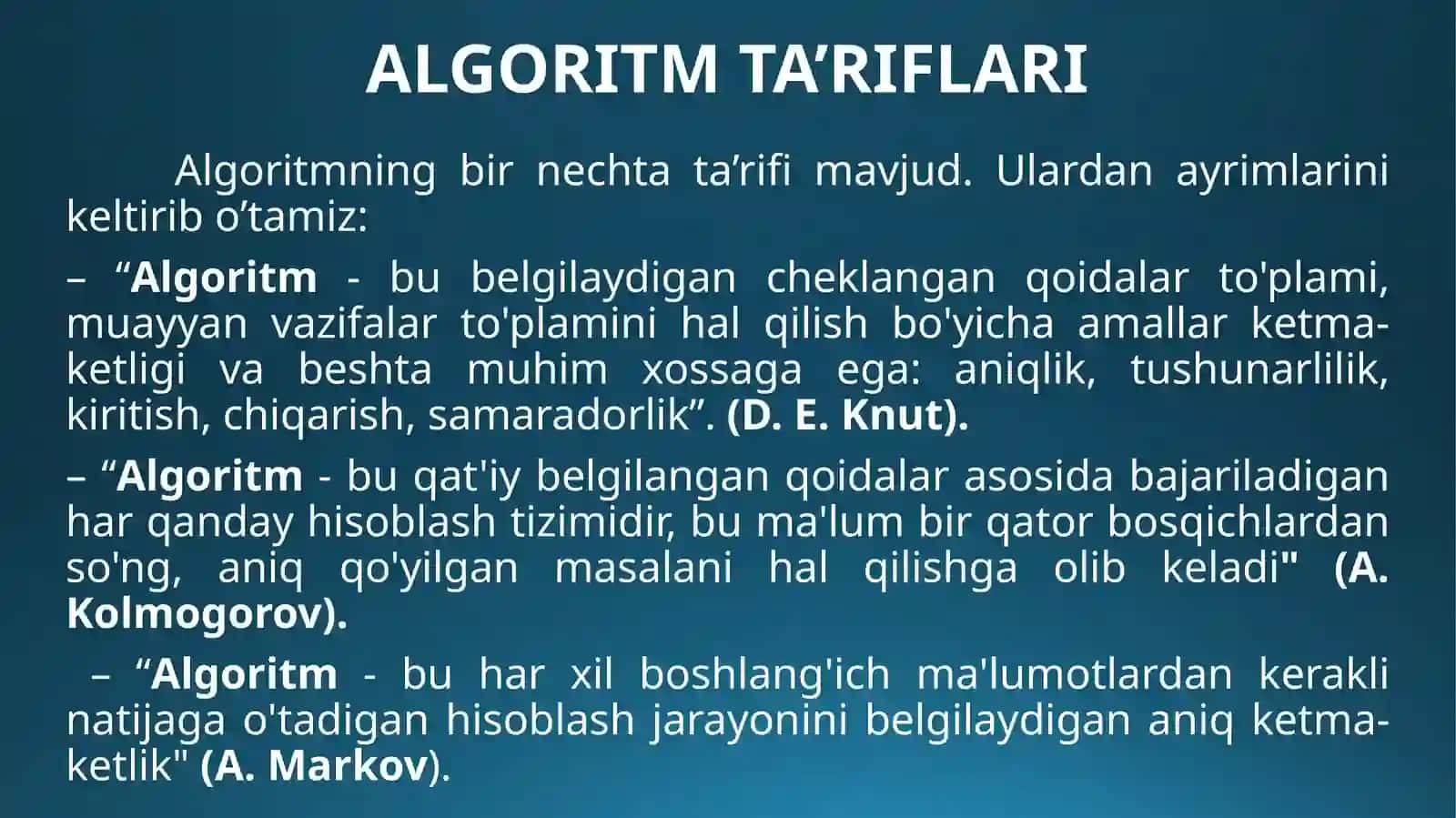 1-MA’RUZA 4