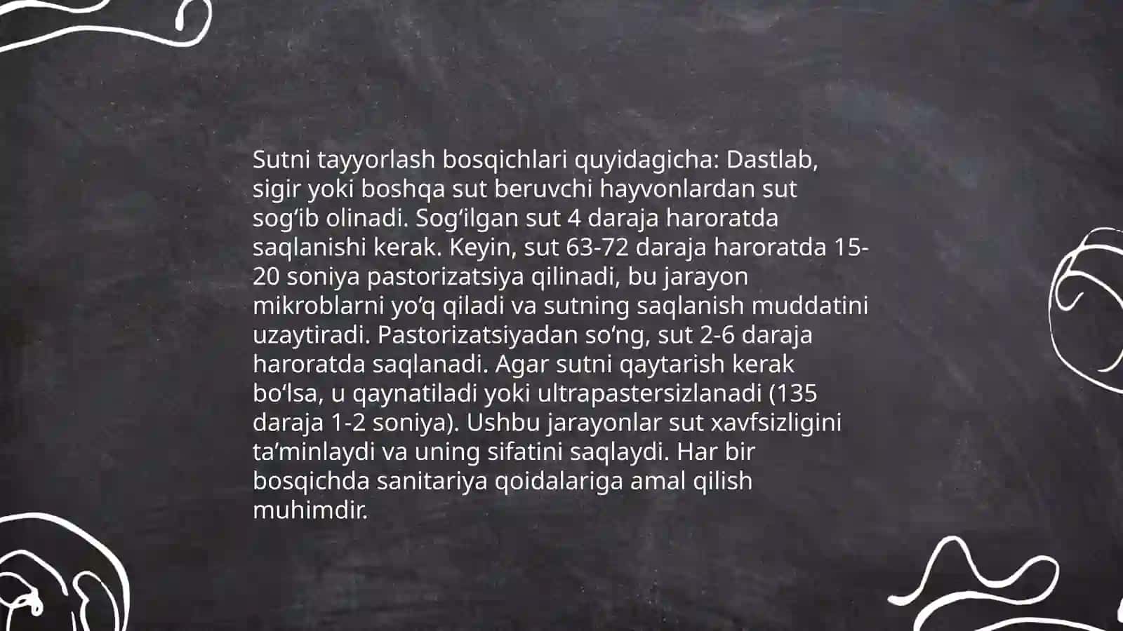 Qatiq tayyorlash texnologiyasi 4