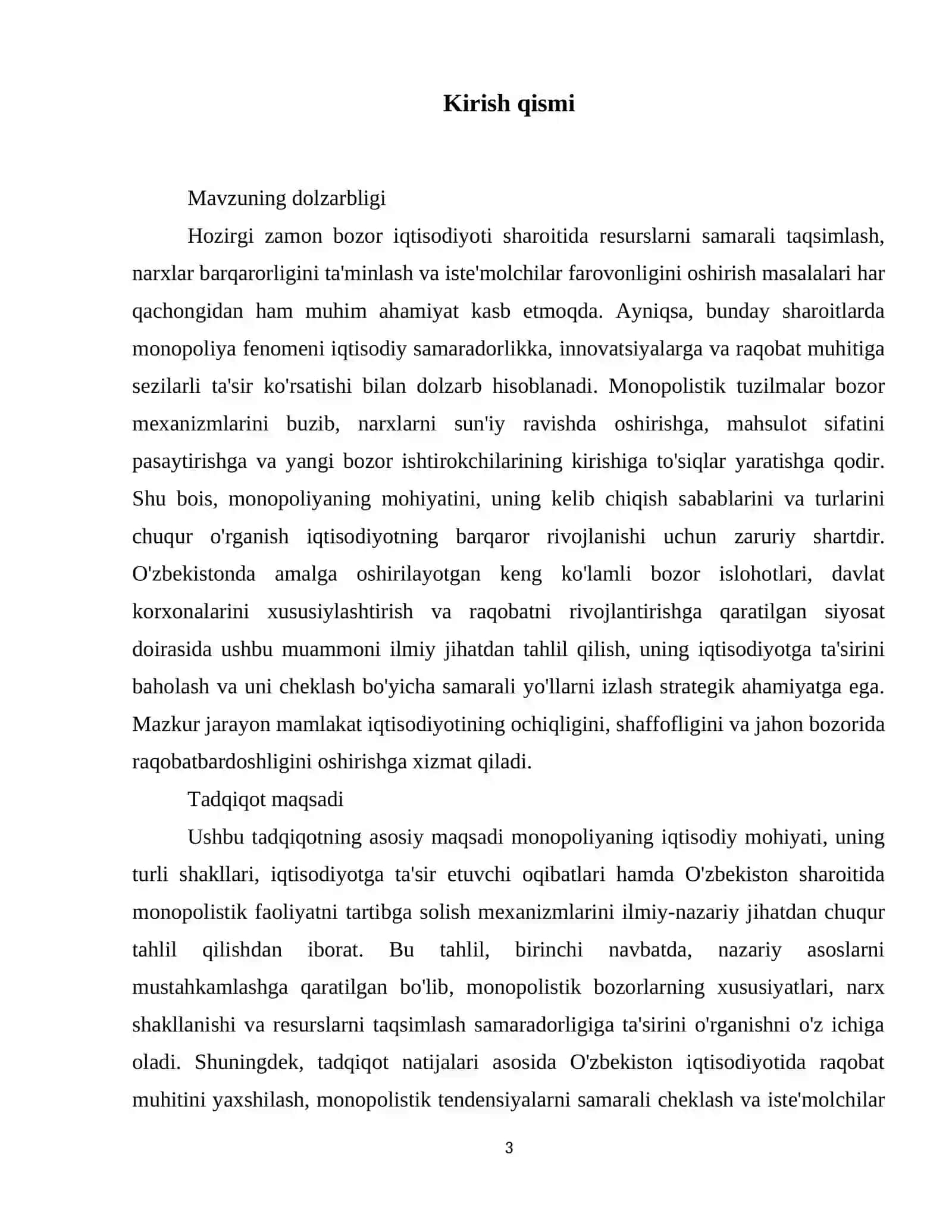 monopoliyaning mohiyati va turlari 4