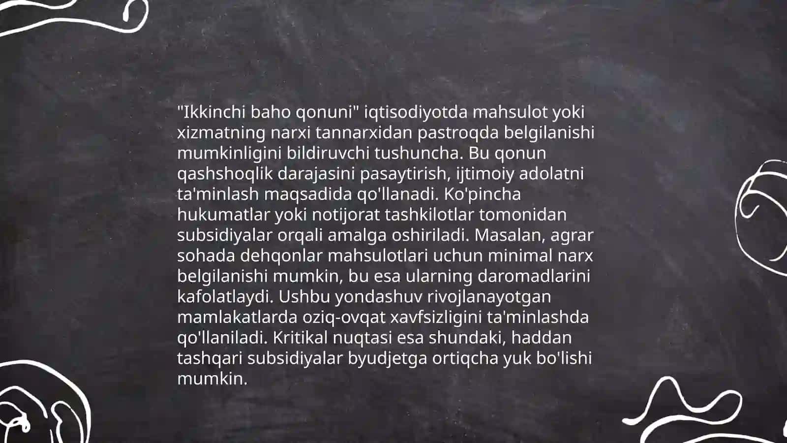 Xarid qilish qobilyati pariteti nazariyasi va bir baho qonuni 4