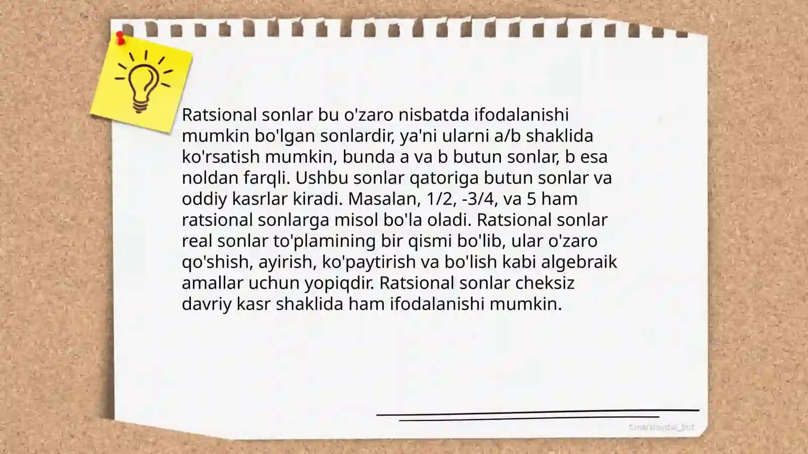 Haqiqiy sonlar to'plami 4
