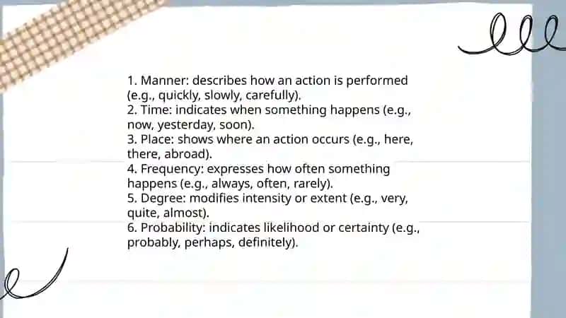 Adverbs 4