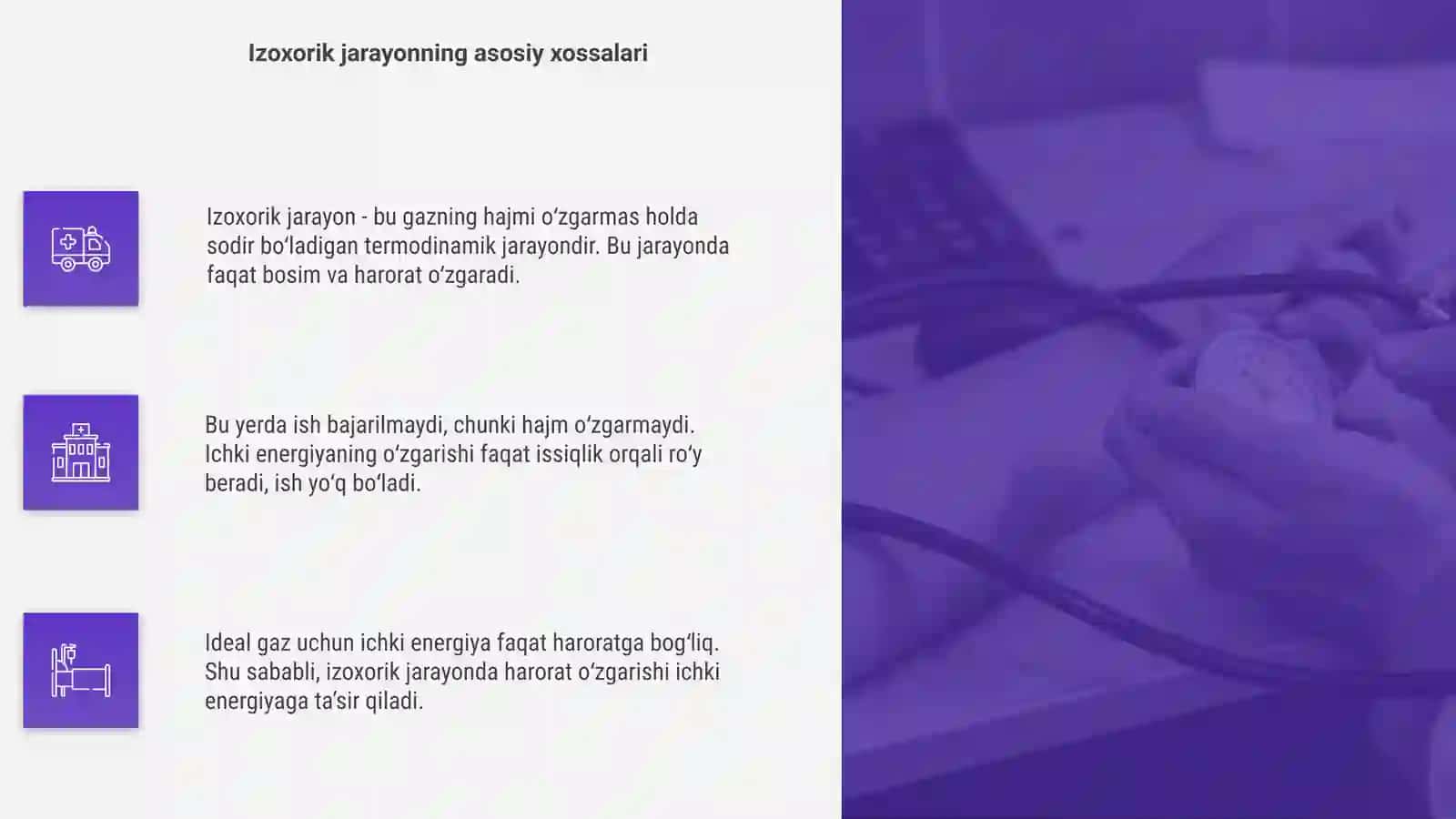 Izoxorik jarayon 4