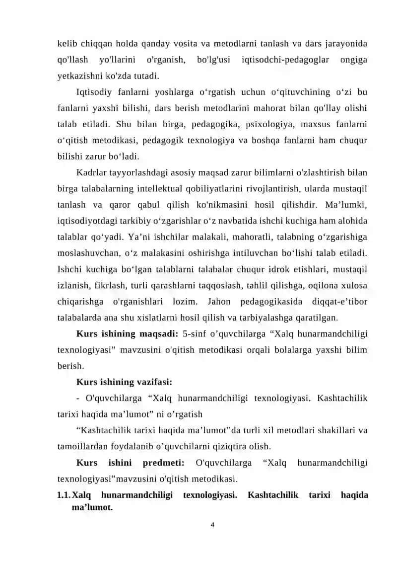 FARG’ONA VILOYATINING HUNARMANDCHILIK MASKANI 4