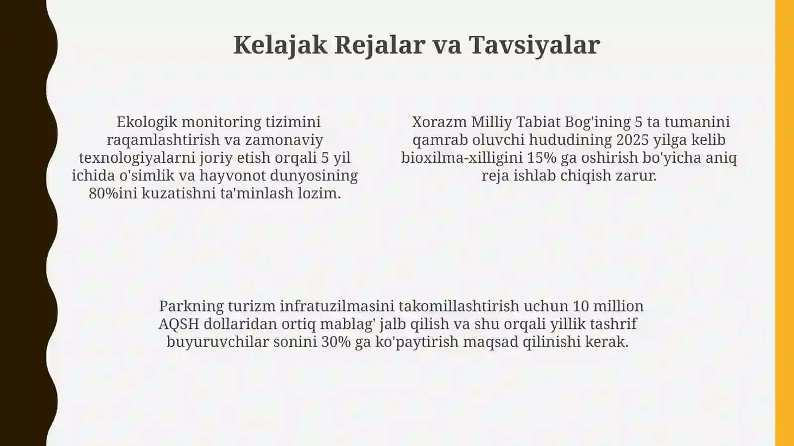 Xorazm Milliy Tabiat Bog'i Umumiy Tavsifi 4