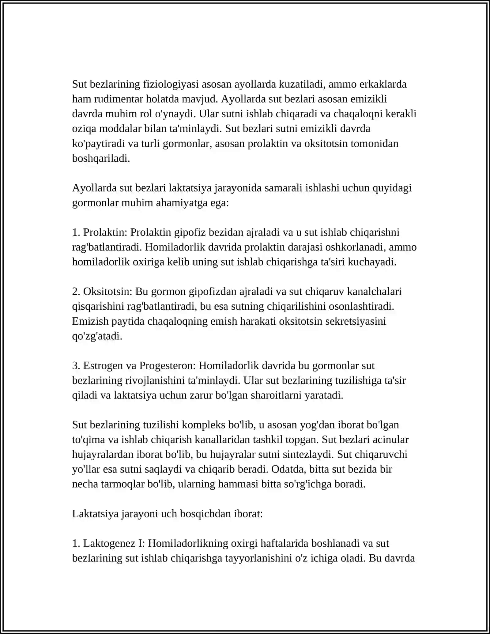 SUT BEZLARI FAOLIYATINI BOSHQARILISHI 4