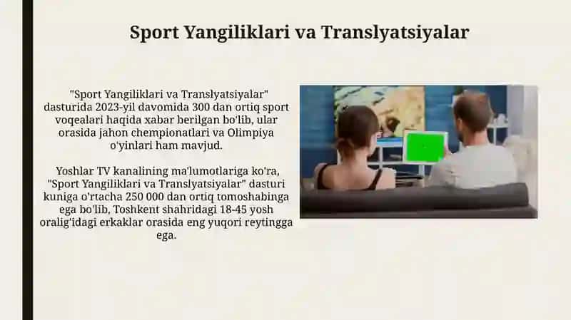 Yoshlar TVdagi Erkaklarga Yoqadigan Media Turlari 4