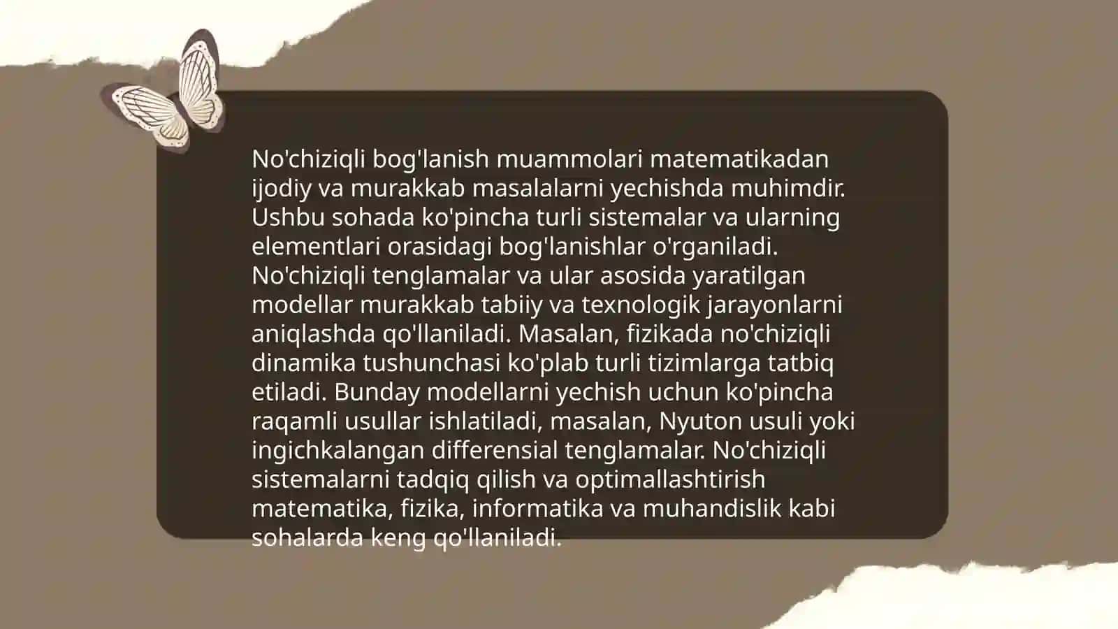 Miqdorlar orasidagi bog’lanish turlari va ularga oid misollar 4