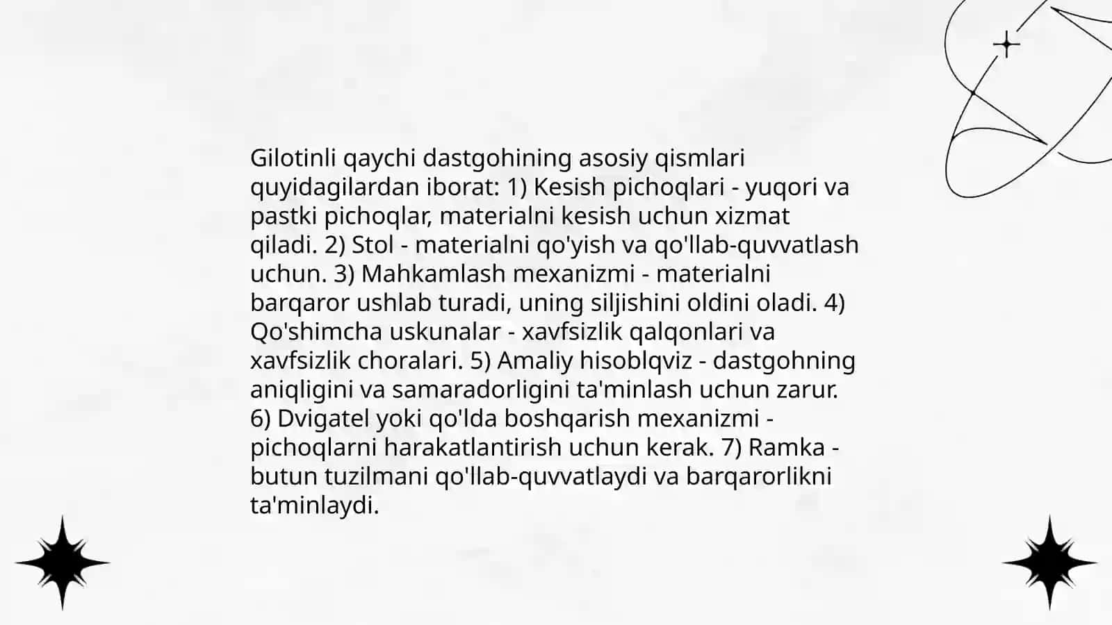 Gilotinli qaychi dastgohi 4