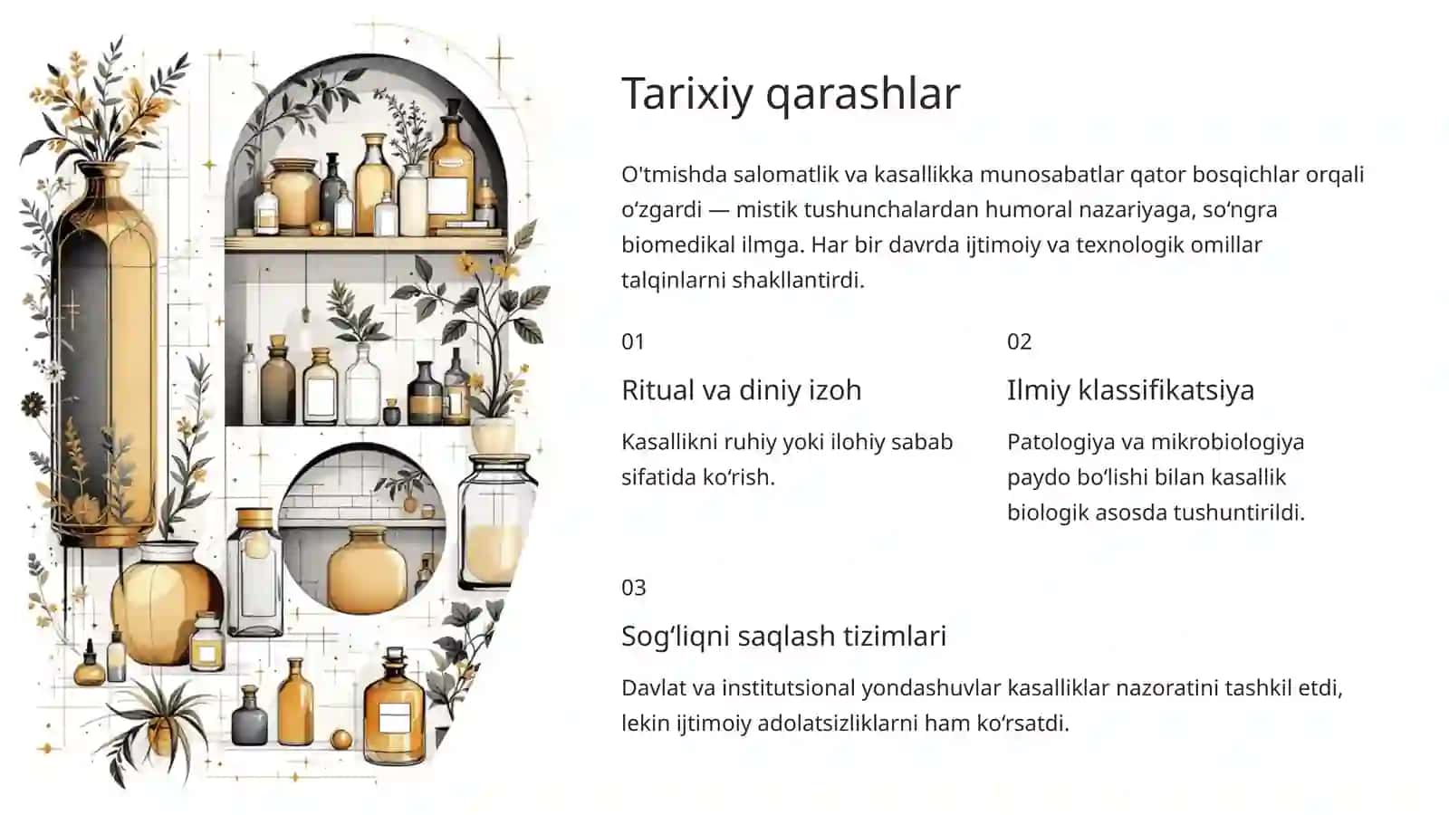 Salomatlik va kasallik haqidagi ijtimoiy tasavvurlar mavzusida slayd taqdimot 4