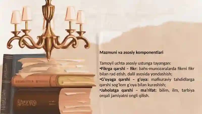 "Fikrgaqarshi–fikr,g‘oyagaqarshi–g‘oya,jaholatgaqarshi–ma’rifat" 4