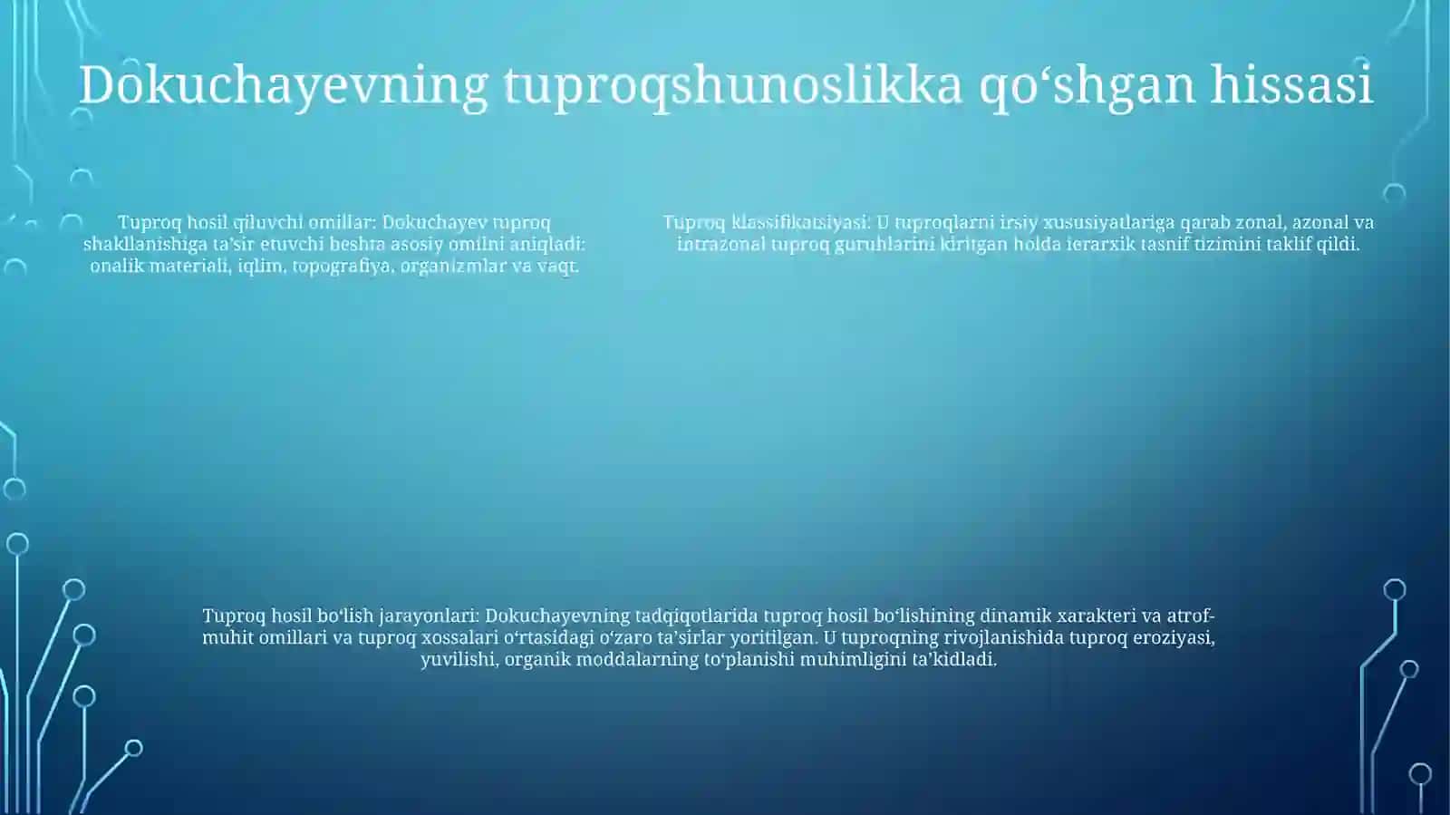 Tuproqshinoslik Geografiyasining Asoschisi 4
