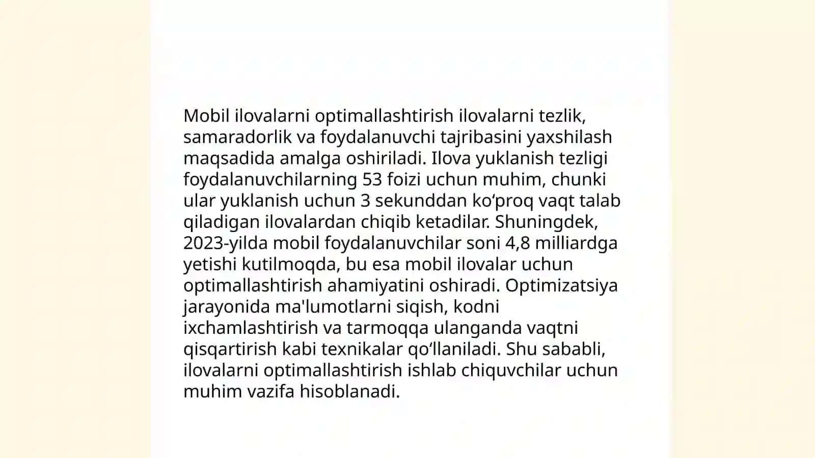 Mobil tarmoqlarni rivojlantirish tamoyillari 4