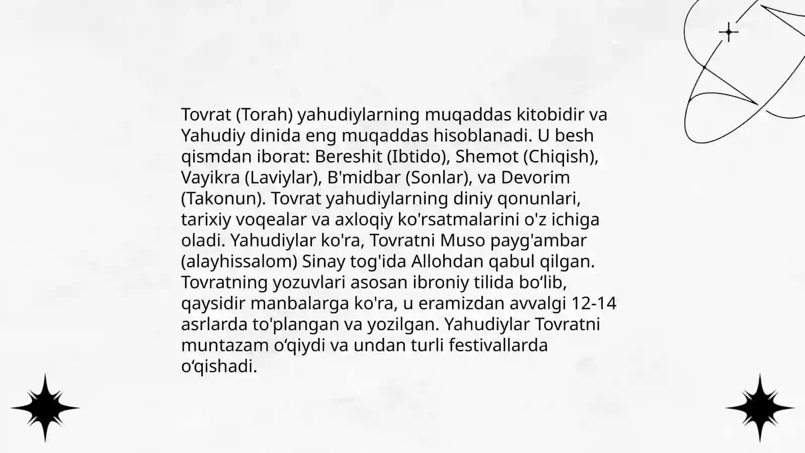 Yahudiylik asoslari 4
