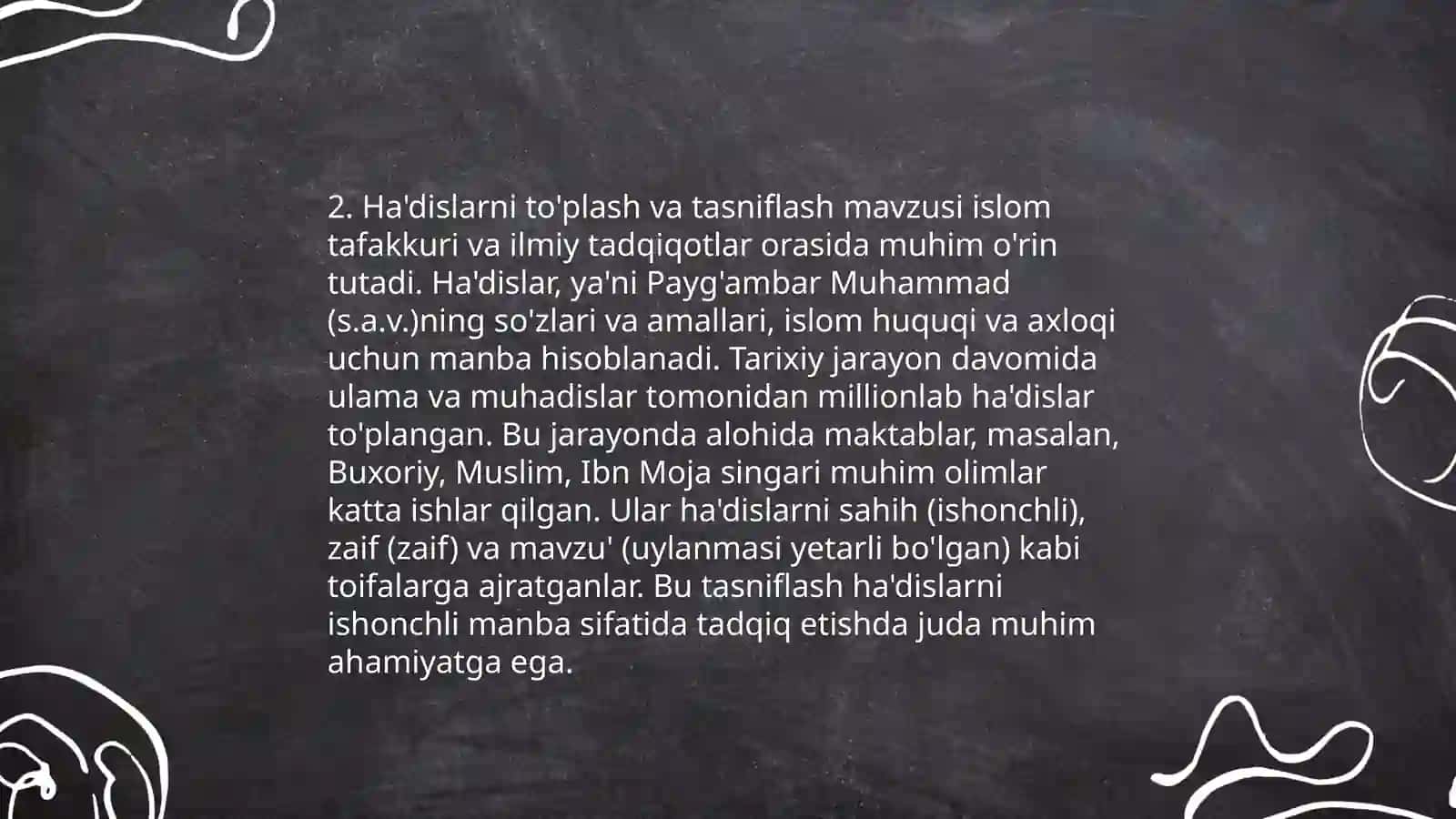 Ha'dis ilimi ham onin tarbiyaliq ahmiyeti 4