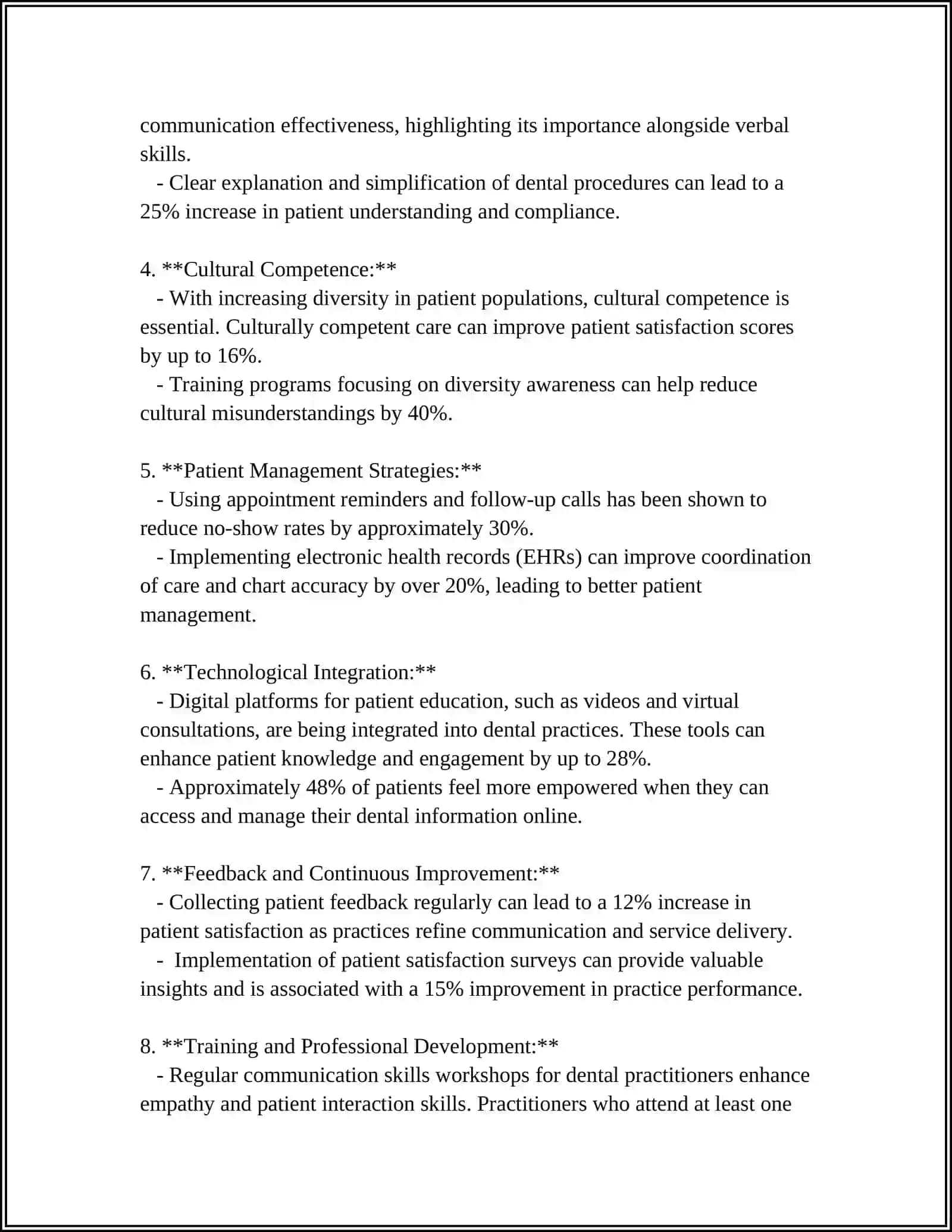 Patient Communication and Management in Dental Practice 4