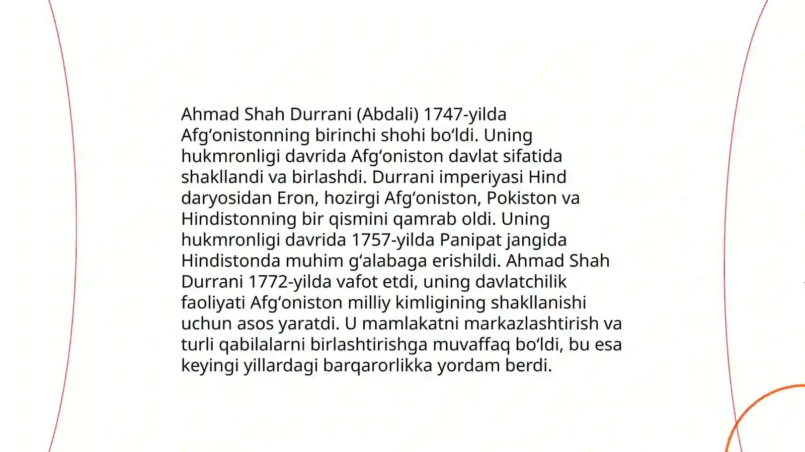 Afgʻoniston 18-19 asrlarda 4