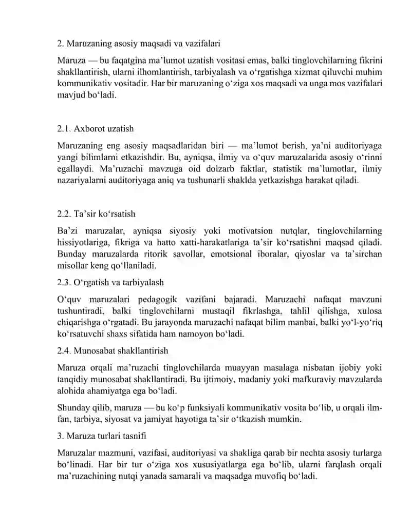 Ma’ruza turlari 4