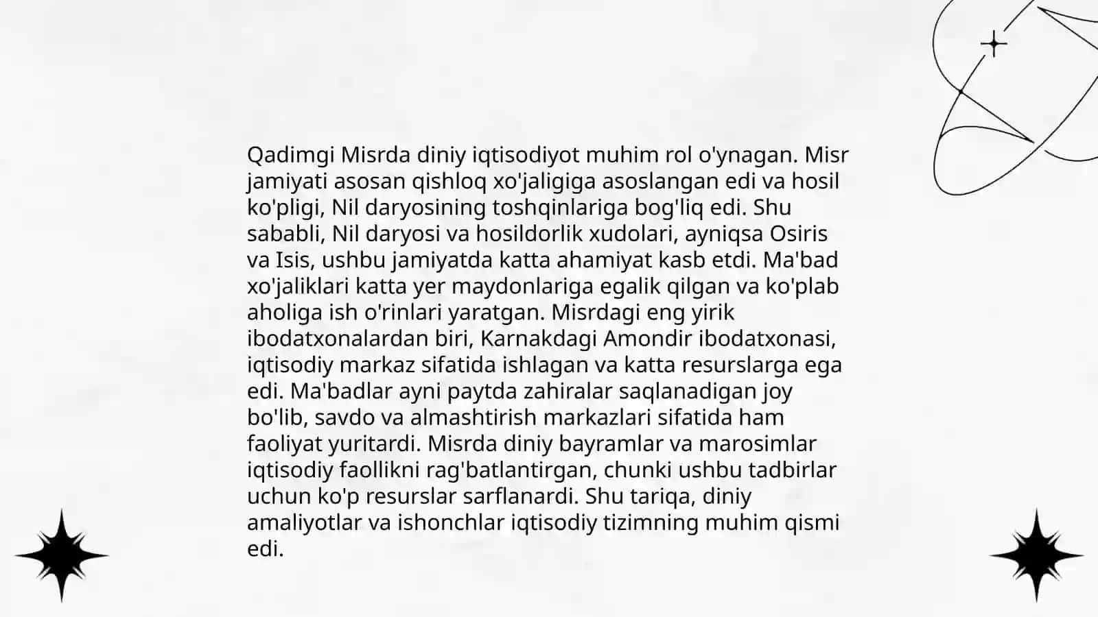 Qadimgi dinlarning iqtisodiy jihatlari 4