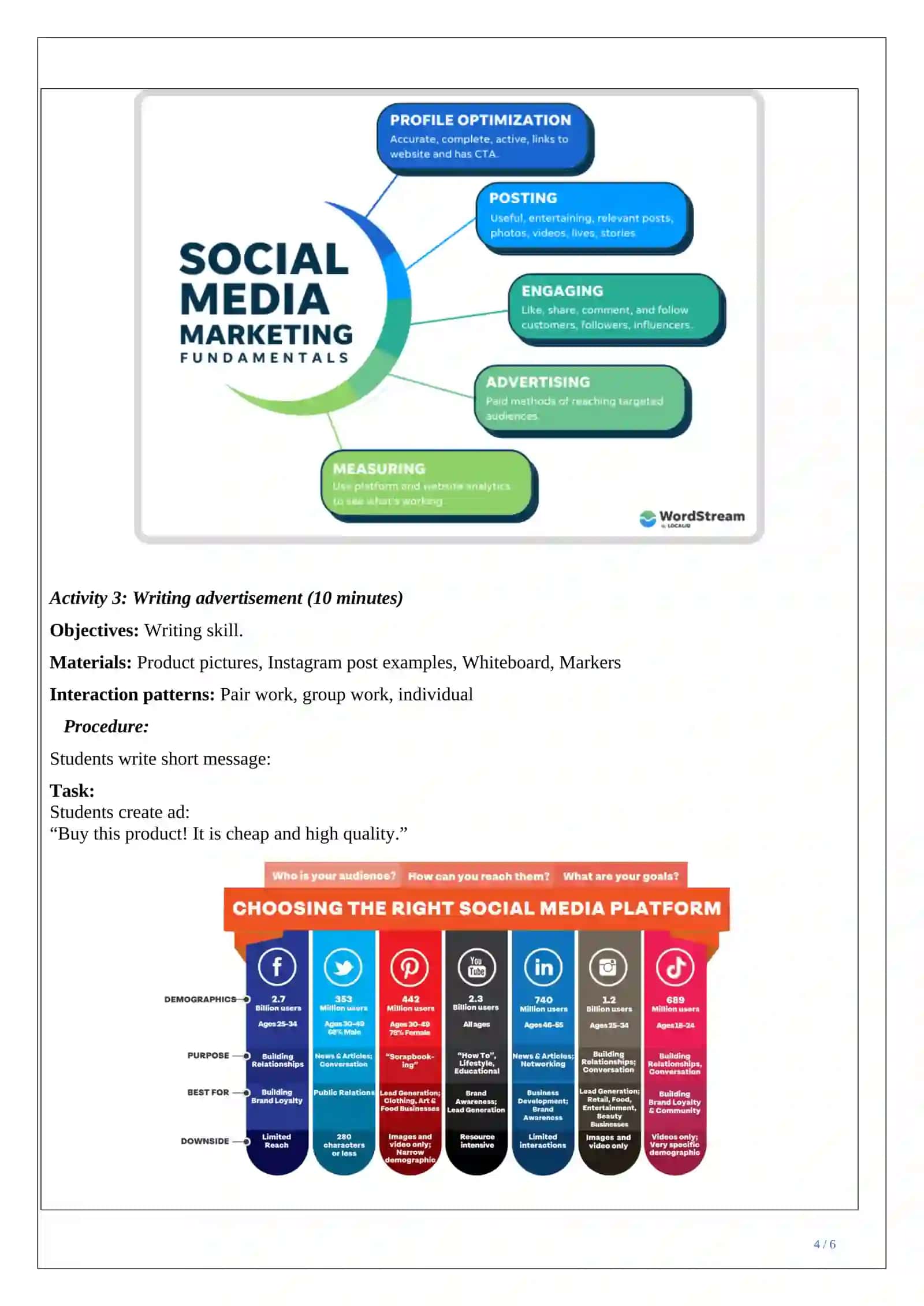 English for Business: Social Media Marketing & Advertising 4