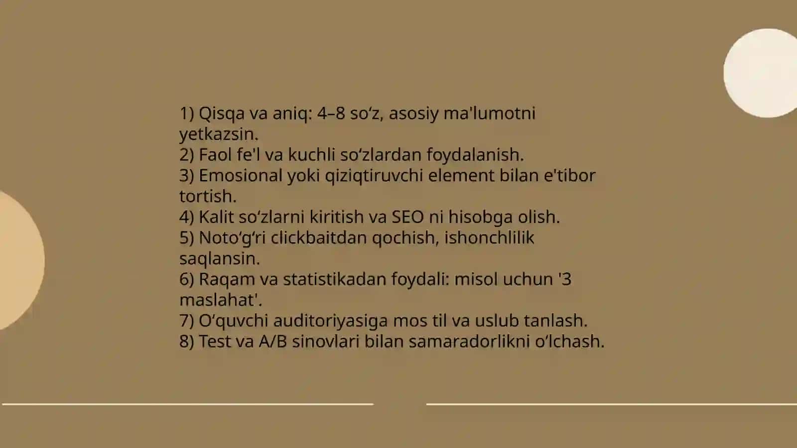 Gazeta tili va uslubi. OAV materiallari ustida ishlash 4