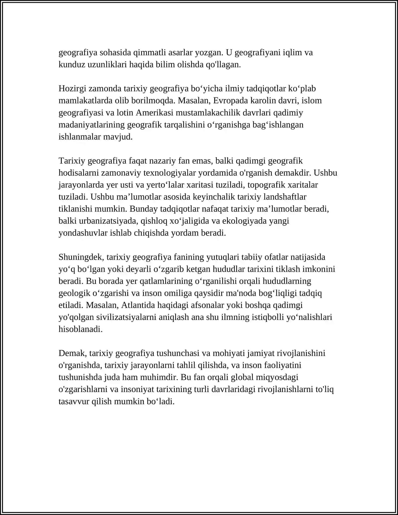 TARIXIY GEOGRAFIYANING FAN SIFATIDA SHAKLLANISHI 4