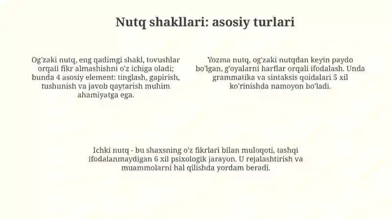 Nutq faoliyati 4