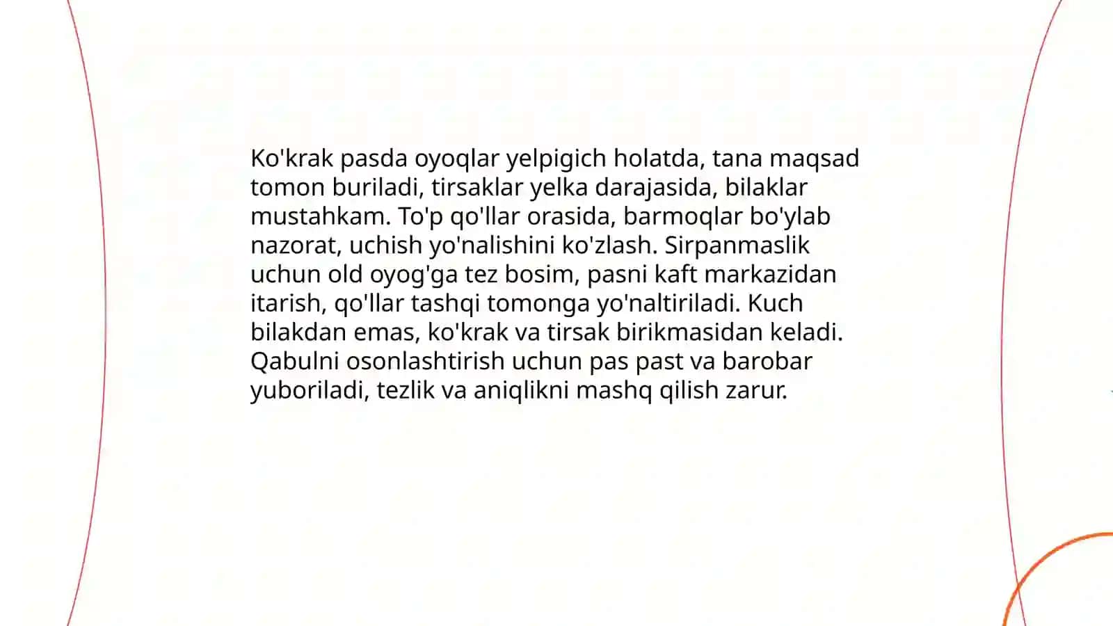 Gandbolda uzoq va yaqin masofalarda topni bir biriga uzatish 4