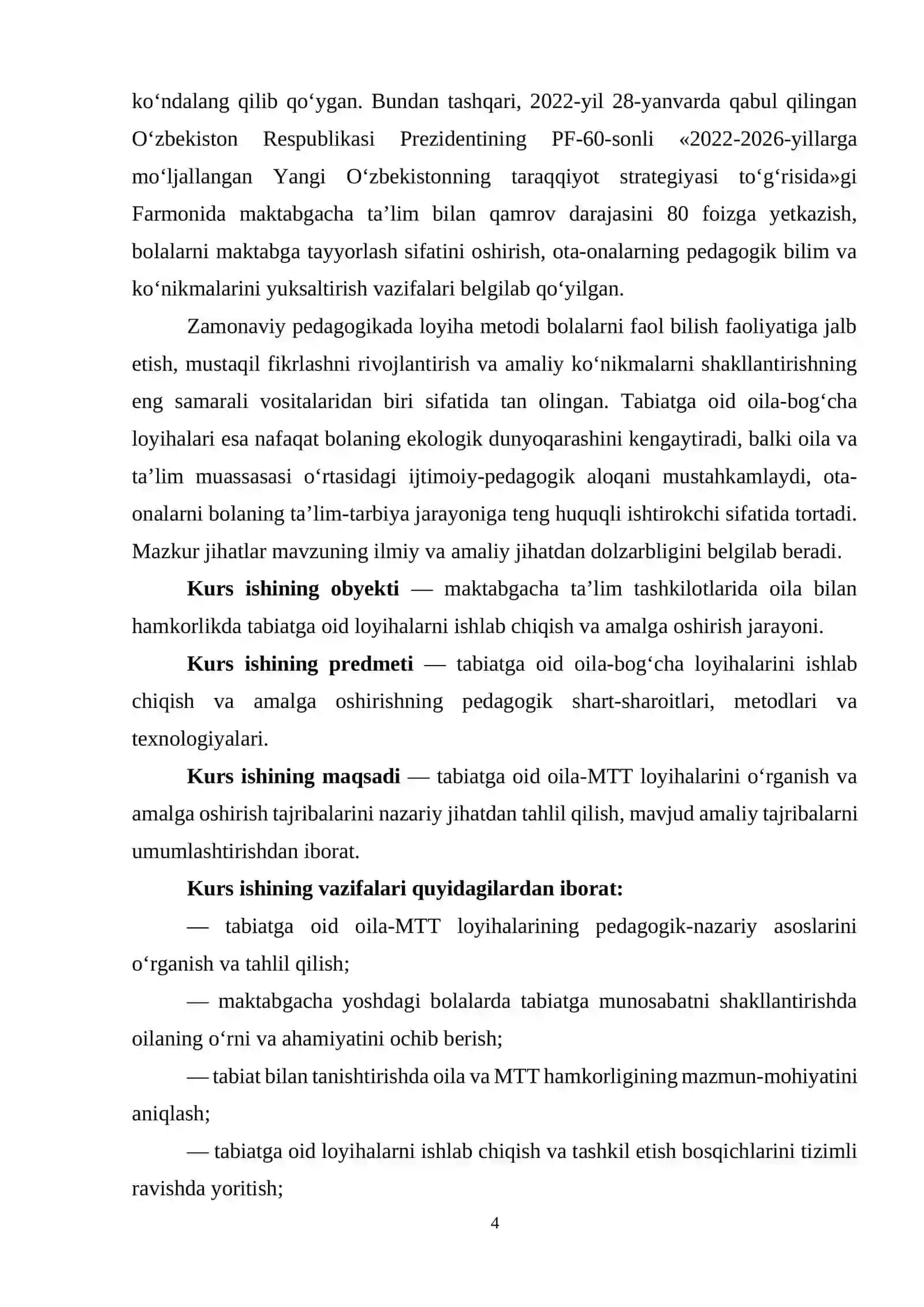 Tabiatga oid oila-bog‘cha loyihalarini ishlab chiqish tajribalari 4