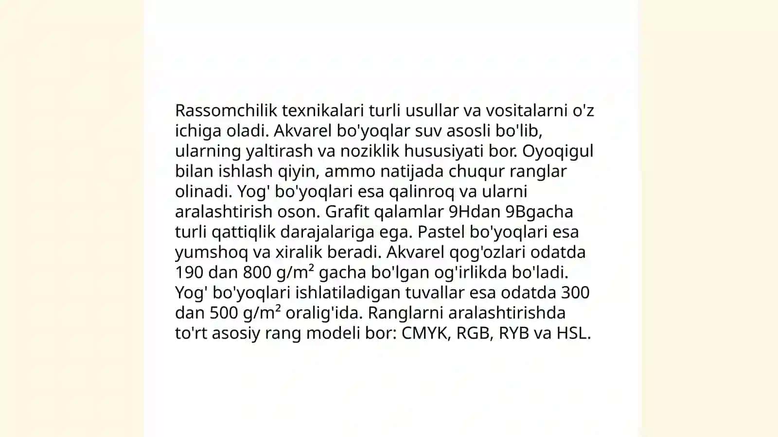 Tasviriy san'at 4