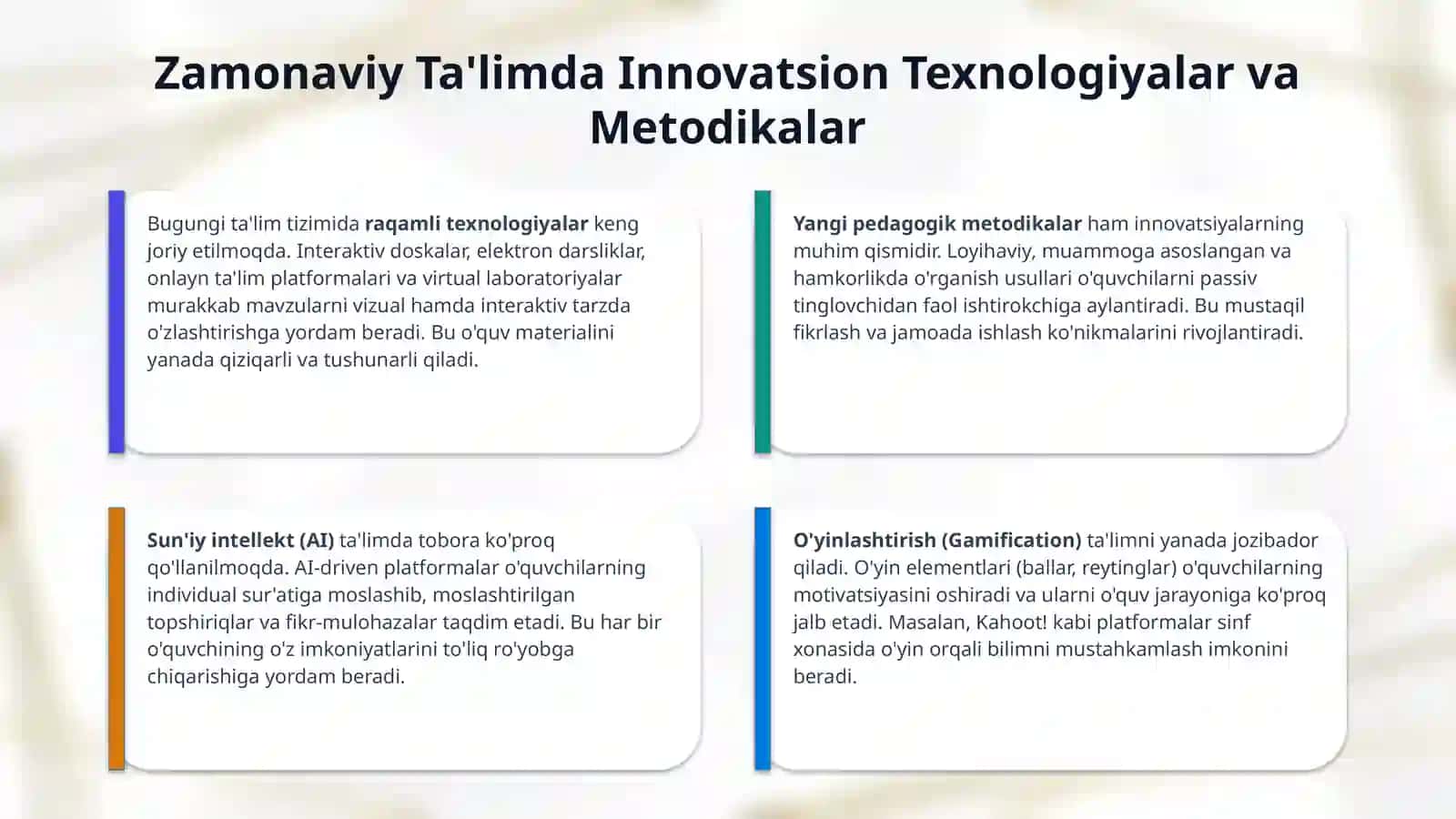 Ta'limda innovatsiya 4