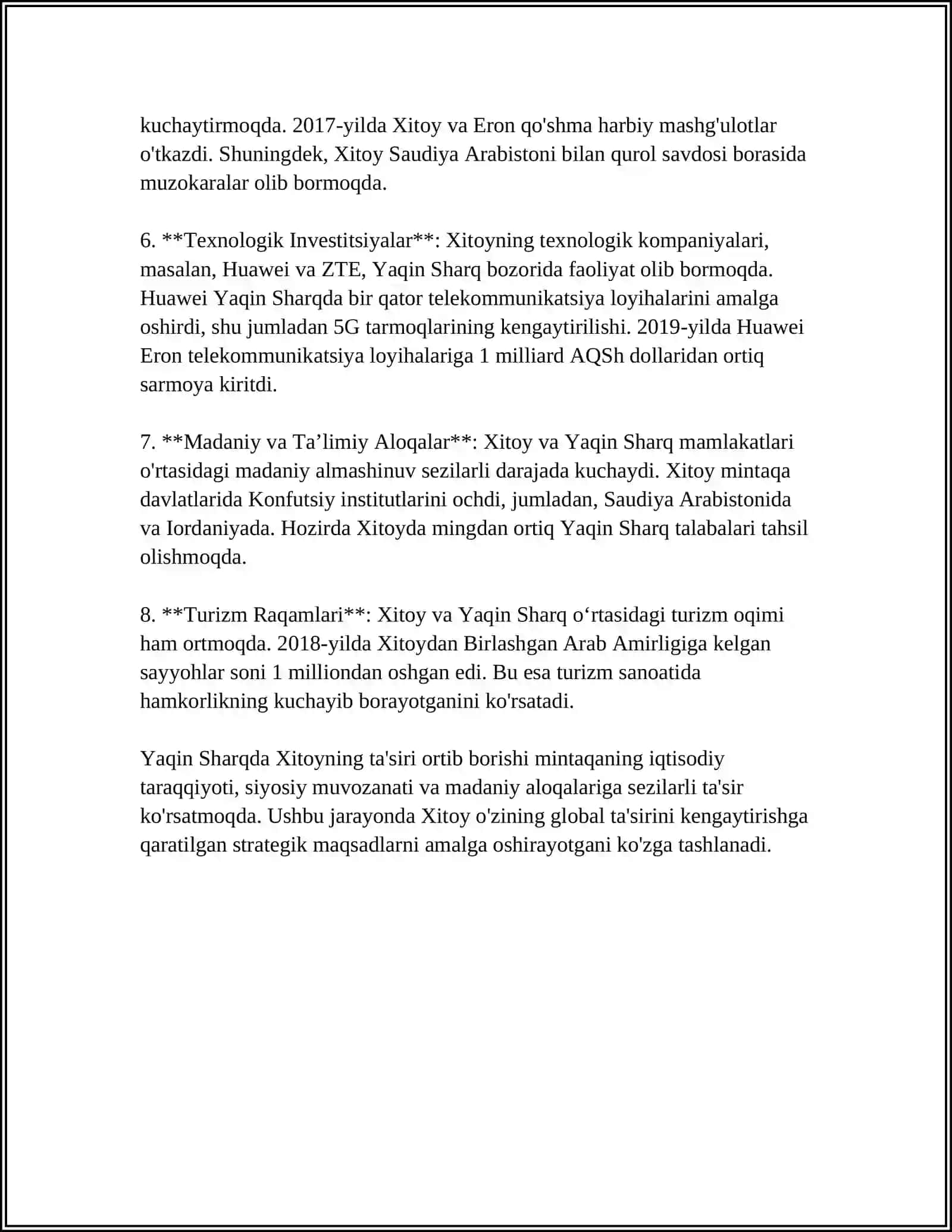 YAQIN VA O'RTA SHARQADA XALQARO MUNOSABATLAR 4