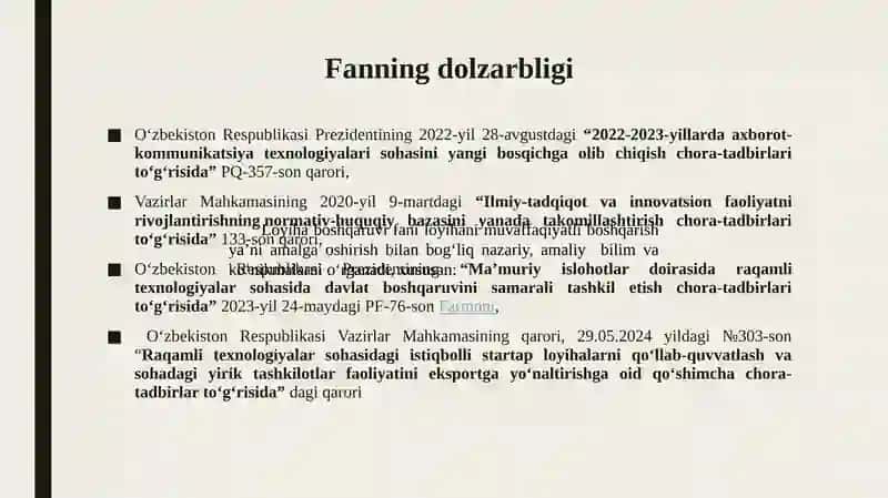 IT-loyihani boshqarish 4