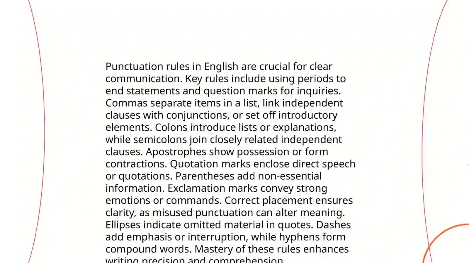 Formal and written English 4