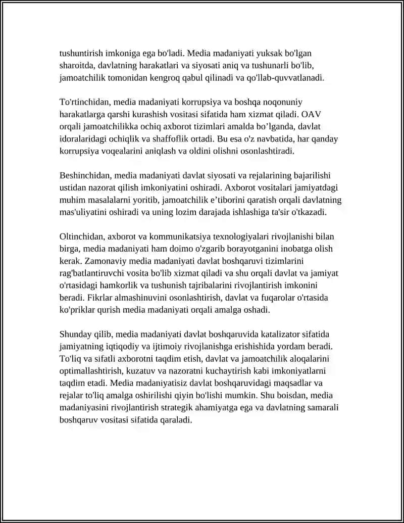 MEDIA MADANIYAT DAVLAT VA JAMIYAT KATALIZATORI SIFATIDA 4