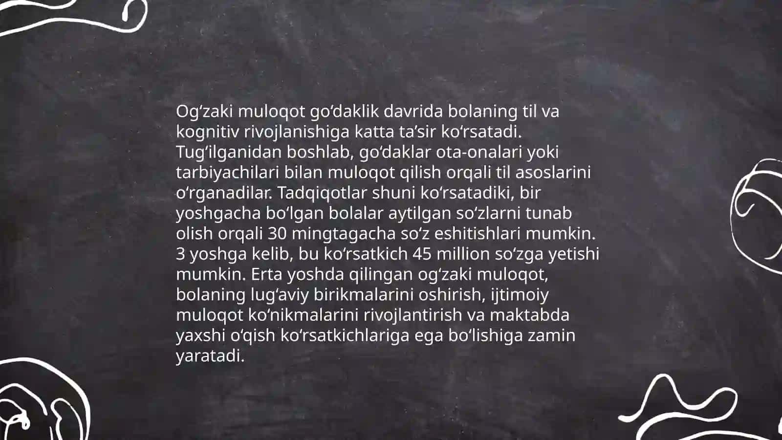Go’daklik davrida muloqot va nutqning rivojlanishi 4
