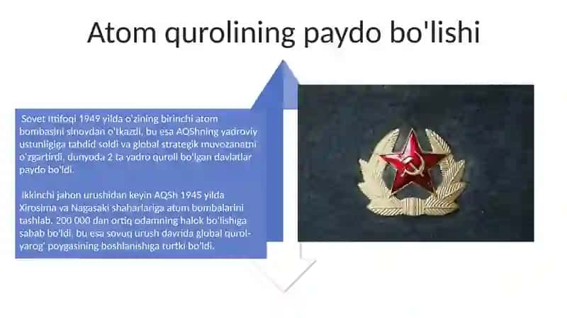 Ikkinchi jahon urushidan keyin AQSH va Rossiya 4