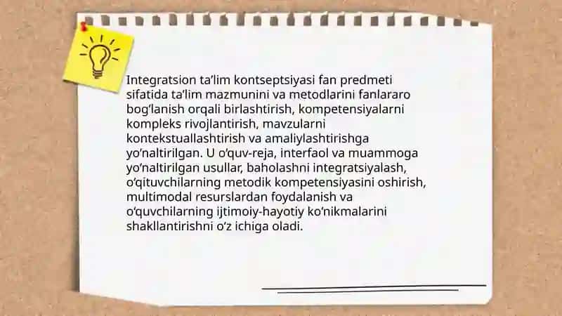 Boshlangʻich taʼlim pedagogikasi innovatsiyasi va integratsiyasi fanining mazmuni predmeti metologiyasi ilmiy -tadqiqot obyekti metodlari 4