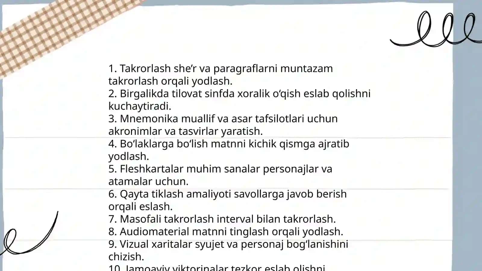 Blum taksonomiyasi va uning adabiyot o'qitishdagi ahamiyati 4